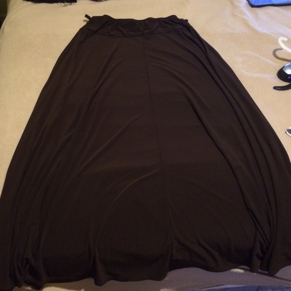 Brown Maxi skirt